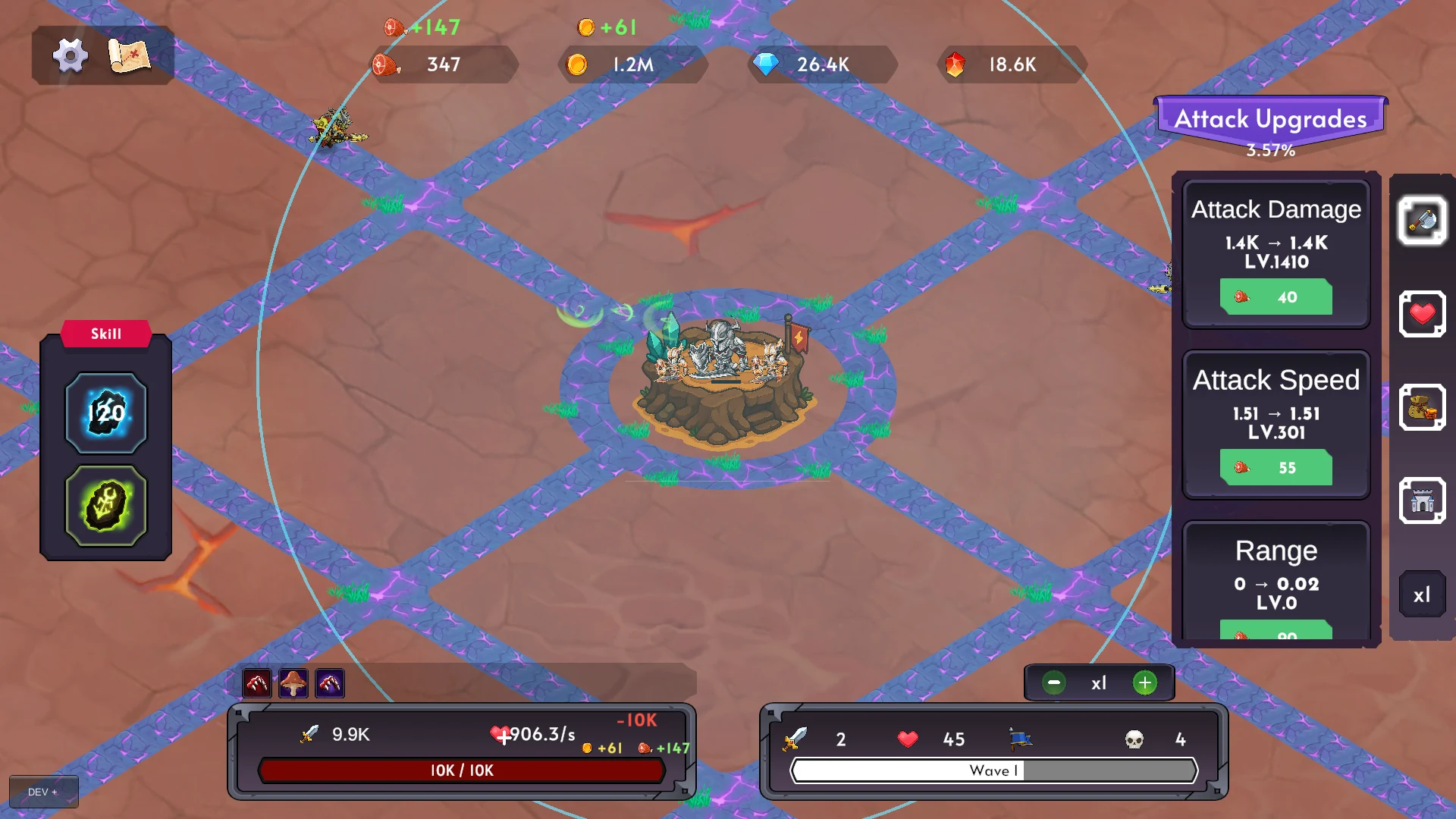 Defence Tower:Idle TD Strategy screenshot