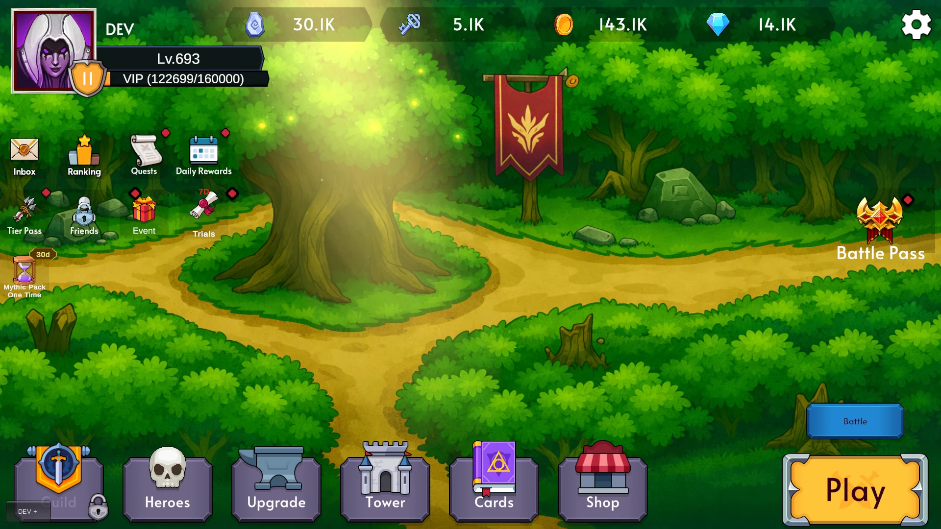 Defence Tower:Idle TD Strategy screenshot