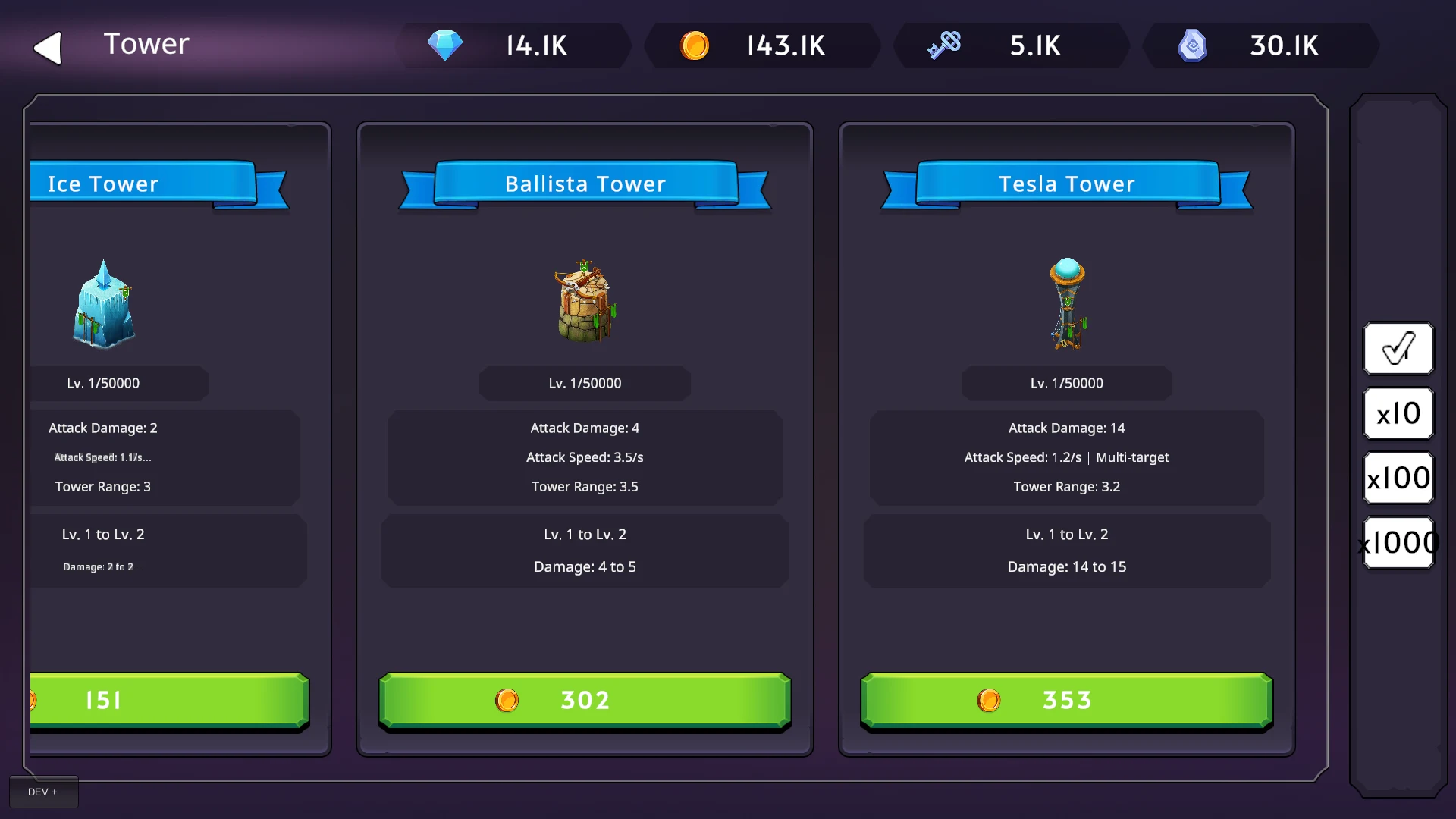 Defence Tower:Idle TD Strategy screenshot